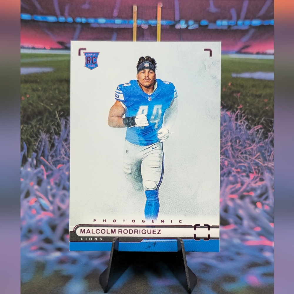 2022 Chronicles Malcolm Rodriguez Photogenic Pink Rookie #PH-46; Detroit Lions